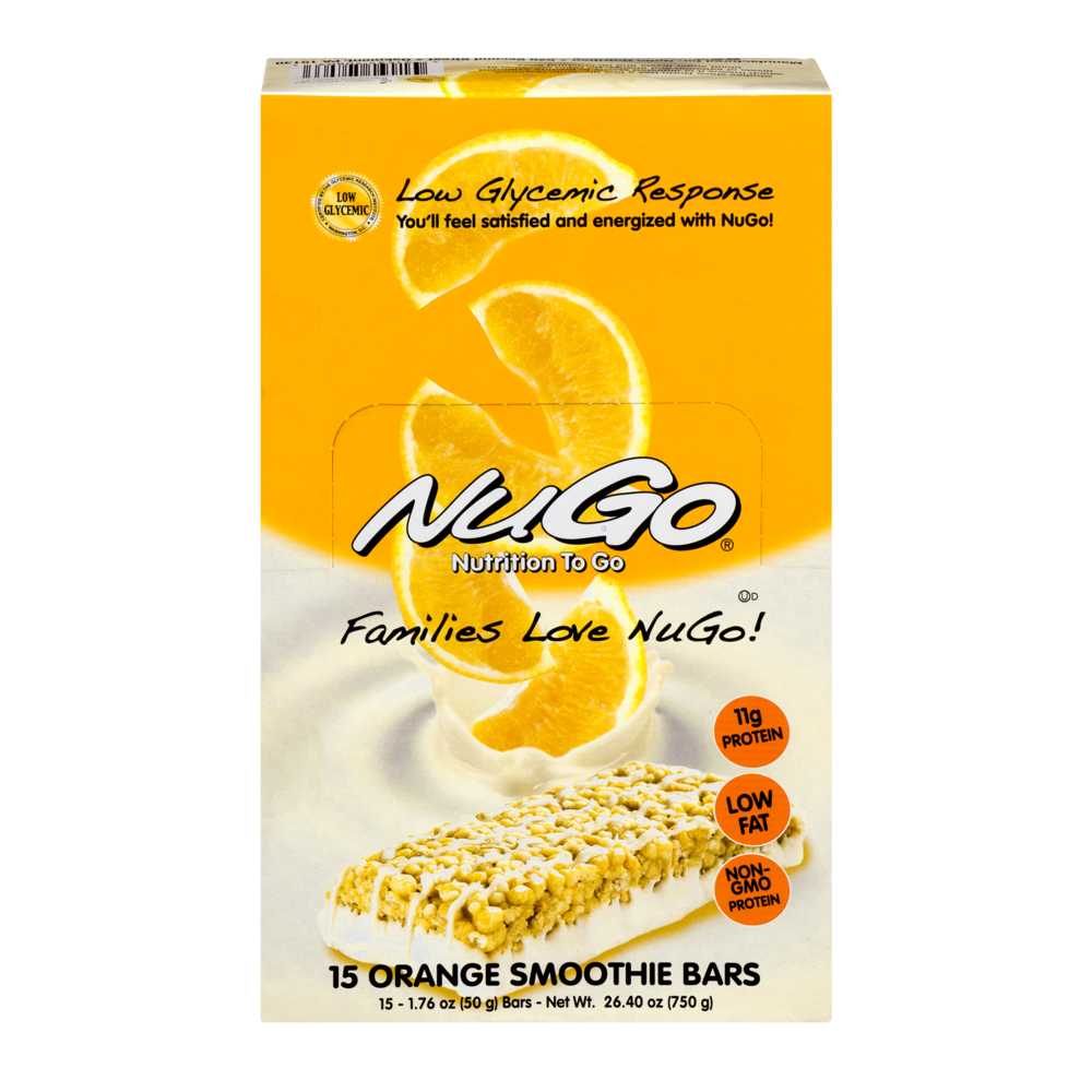 slide 1 of 1, NuGo Orange Smoothie Box, 26.4 oz