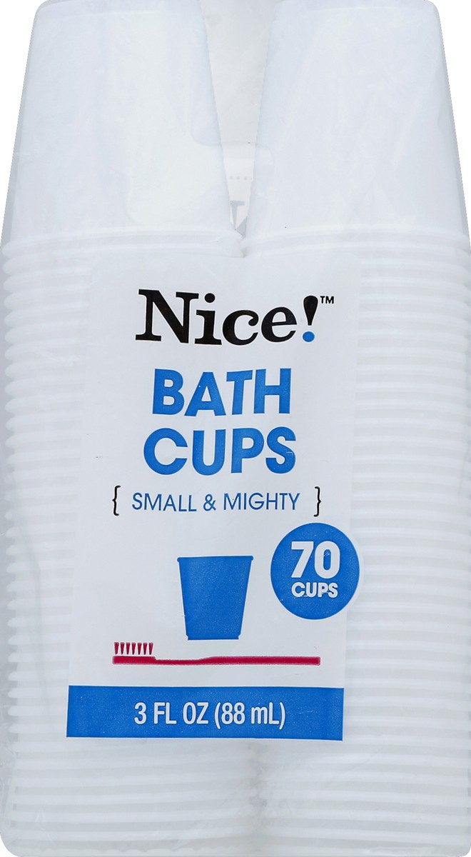 slide 2 of 4, Complete Home Bath Cups 3 oz, 70 ct