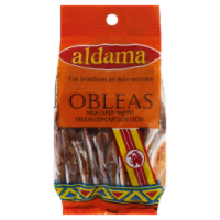slide 1 of 5, Aldama Obleas Milk Candy Wafers, 20 ct / 0.35 oz