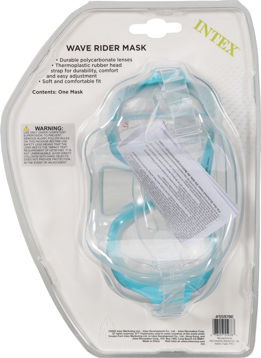 slide 9 of 12, Intex Aqua Flow Youth 8+ Wave Rider Mask 1 ea, 1 ct