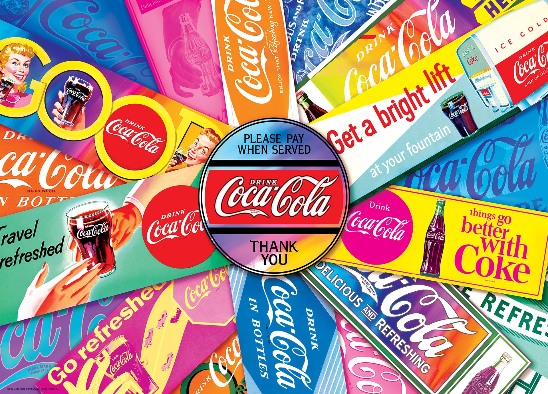 Masterpieces Coca-Cola - Signs of the Times 1000 Piece Puzzle | Shipt