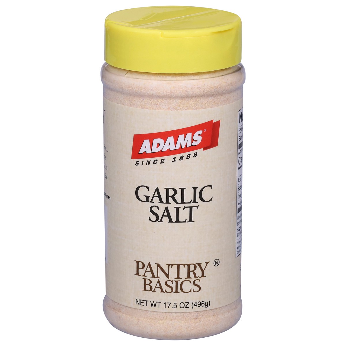 slide 5 of 13, Adams Garlic Salt 17.5 oz, 17.5 oz