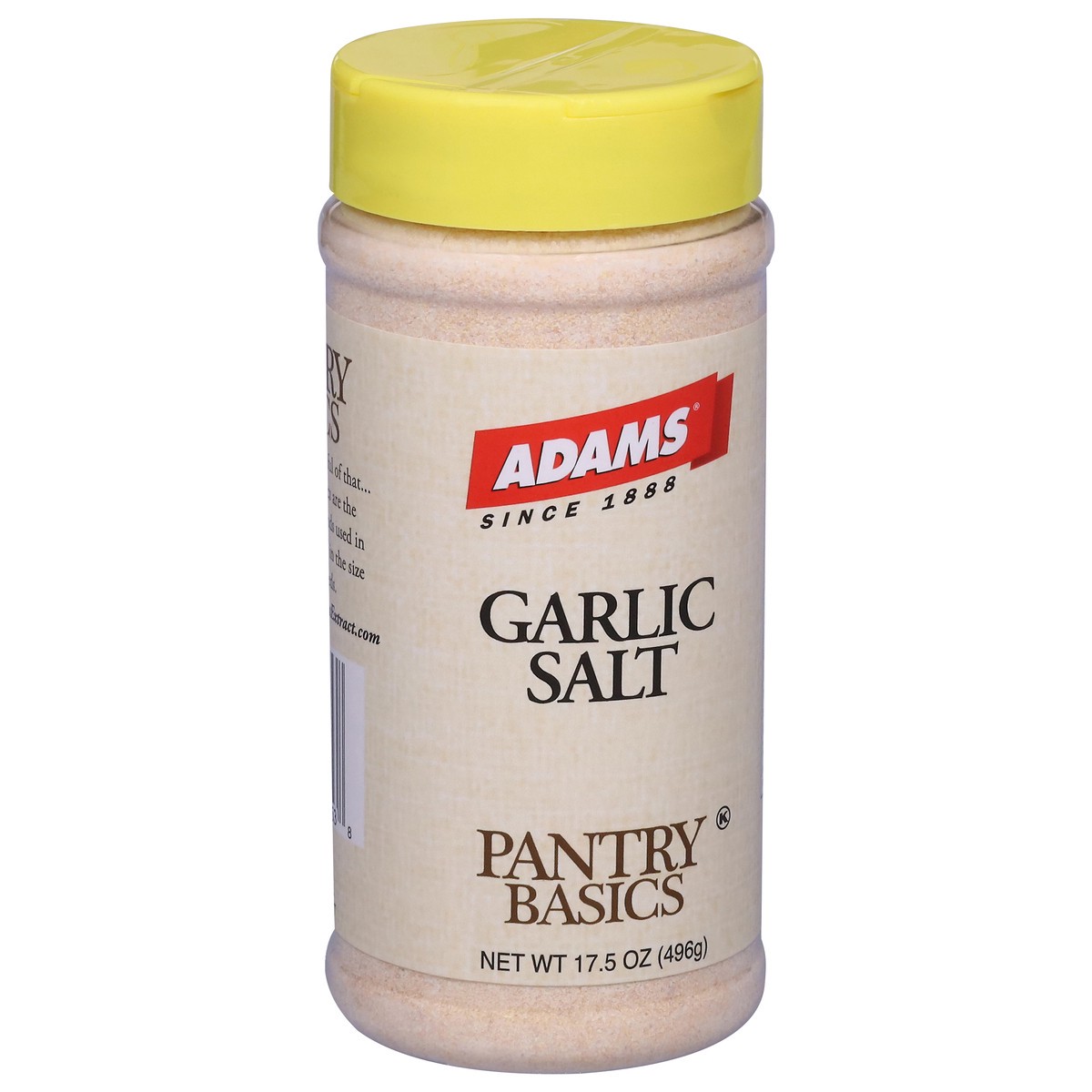 slide 13 of 13, Adams Garlic Salt 17.5 oz, 17.5 oz