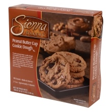 slide 1 of 1, Sienna Bakery Peanut Butter Cup Cookie Dough, 48 ct