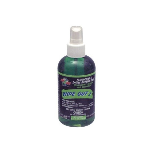 slide 1 of 1, Zoo Med Wipe Out 1 Terrarium & Small Animal Cage Cleaner, 8.75 fl oz