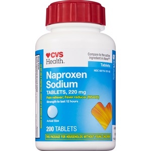 slide 1 of 1, CVS Health Naproxen Sodium Tablets 220mg, 200ct, 200 ct