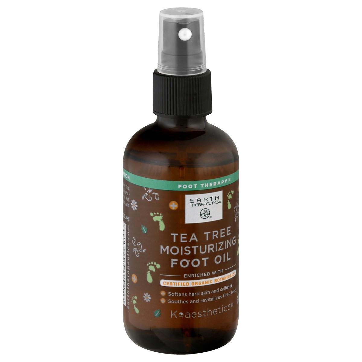 slide 2 of 9, Earth Therapeutics Foot Therapy Tea Tree Moisturizing Foot Oil 100 ml, 100 ml