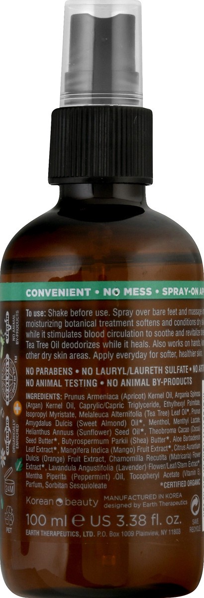 slide 5 of 9, Earth Therapeutics Foot Therapy Tea Tree Moisturizing Foot Oil 100 ml, 100 ml