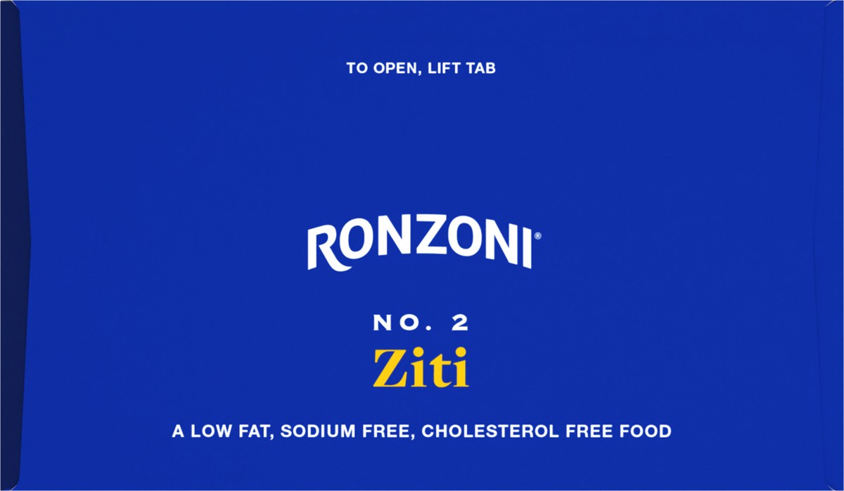 slide 2 of 9, Ronzoni Ziti, 16 oz, Non-GMO Pasta for Thick Sauces and Casseroles, 1 lb