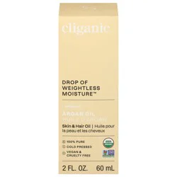 Cliganic Organic Skin & Hair Argan Oil 2 fl oz