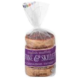 Stone & Skillet Cinnamon Raisin English Muffins 12 oz
