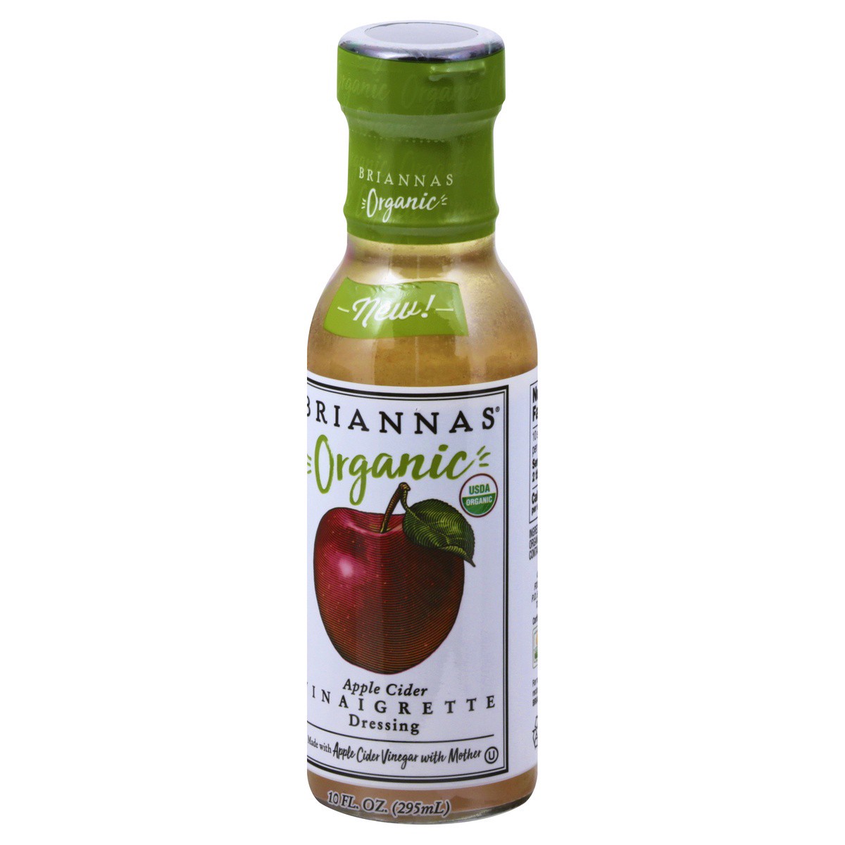 slide 6 of 9, BRIANNAS Brianna Apple Cider Vingrette, 10 oz