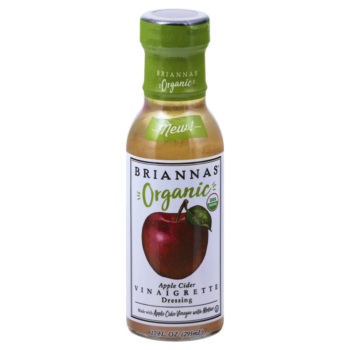 slide 1 of 9, BRIANNAS Brianna Apple Cider Vingrette, 10 oz