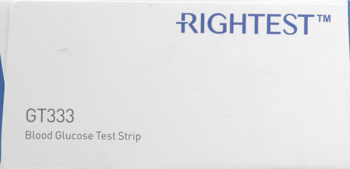 slide 9 of 11, Rightest GT333 Blood Glucose Test Strips 50 ea, 50 ct