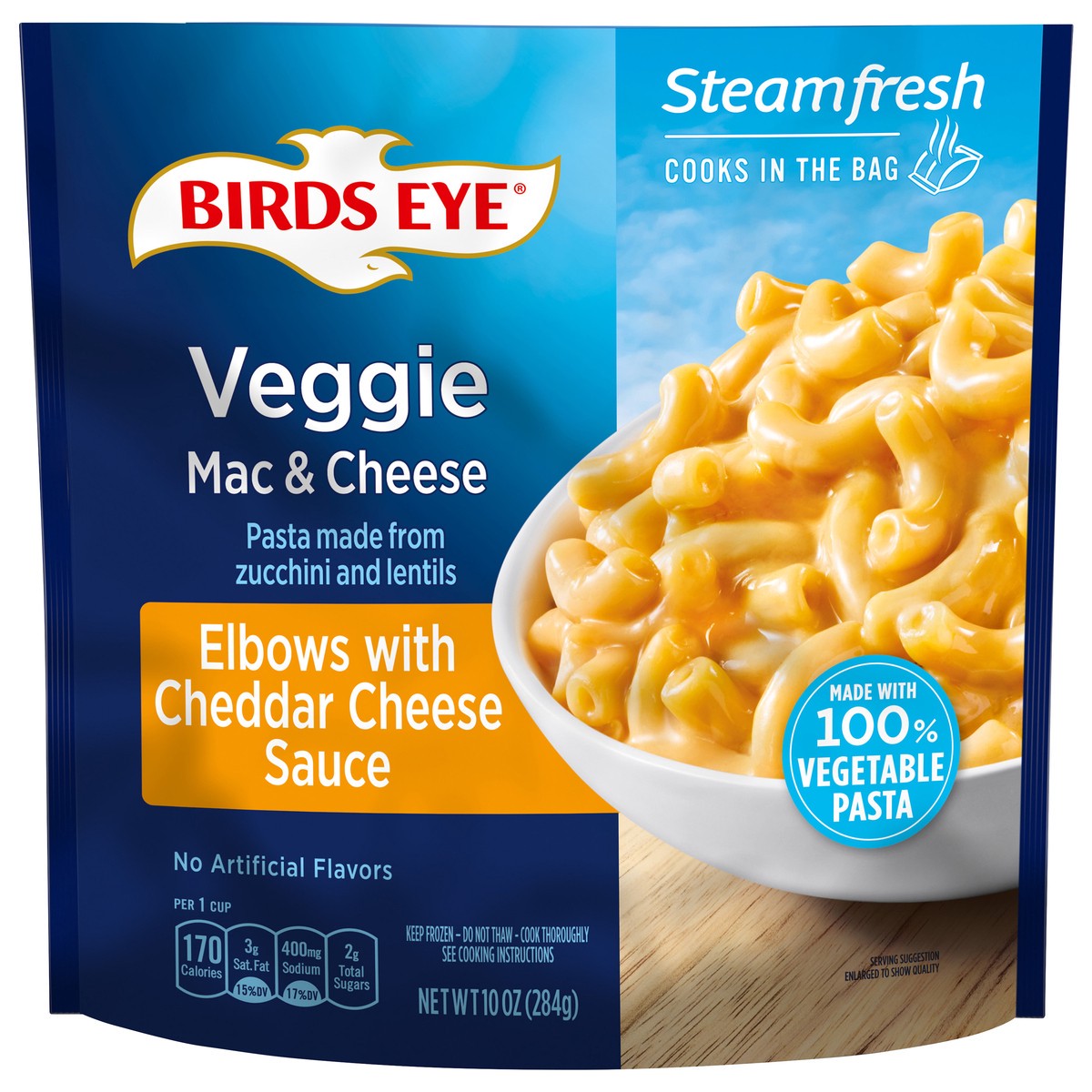 slide 1 of 8, Birds Eye Veggie Mac & Cheese 10 oz, 10 oz
