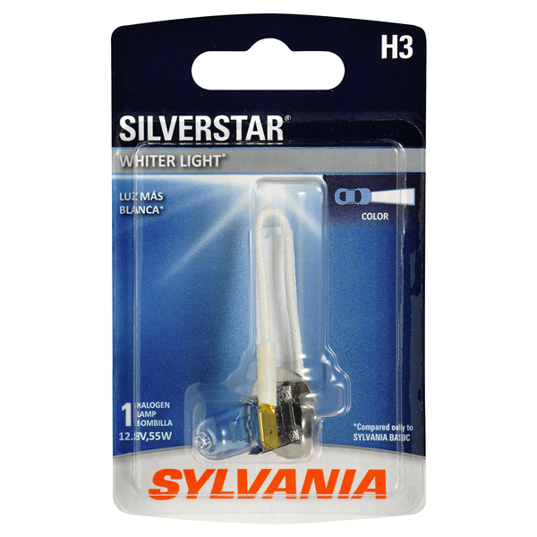 slide 1 of 1, Sylvania H3 SilverStar Fog Light, 1 ct