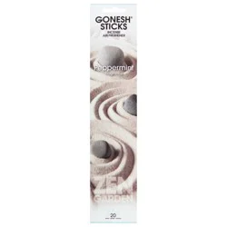Gonesh Incense Zen Garden Peppermint Fragrance Incense - 20 ea