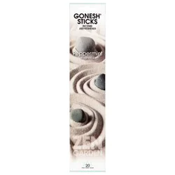 Gonesh Incense Zen Garden Peppermint Fragrance Incense - 20 ea