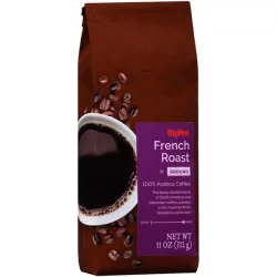 Hy-vee Dark French Roast 100% Arabica Ground Coffee - 11 oz