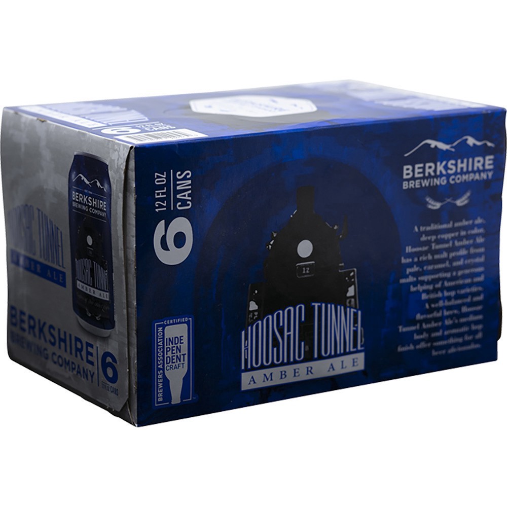 slide 1 of 1, Berkshire Hoosac Tunnel Amber Ale 12 Oz Cans, 6 ct; 12 oz