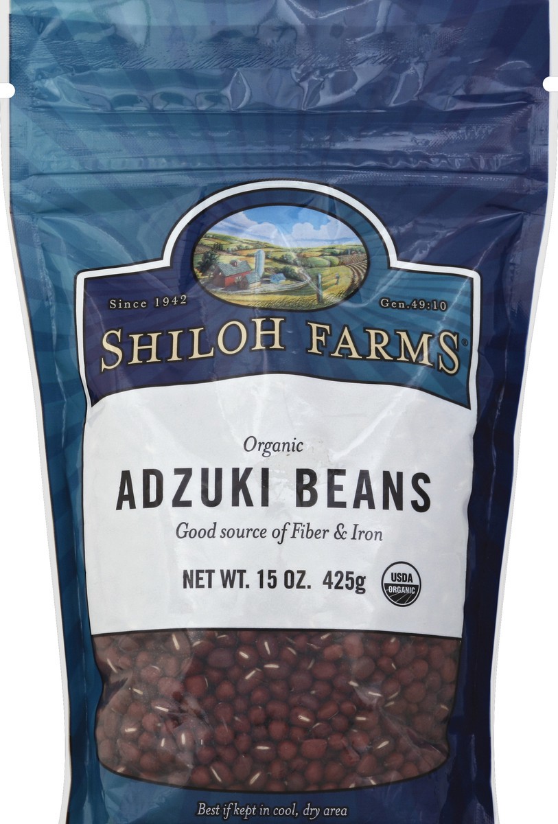 slide 1 of 1, Shiloh Farms Adzuki Beans Org, 15 oz