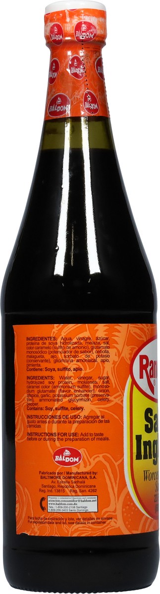 slide 5 of 9, Baldom Ranchero Worcestershire Sauce 23 fl oz, 23 fl oz
