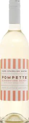 Pompette Hard Sparkling Water, Clementine Berry - 750 ml