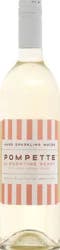 Pompette Hard Sparkling Water, Clementine Berry - 750 ml