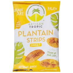 Artisan Tropic Sweet Plantain Strips 4.5 oz