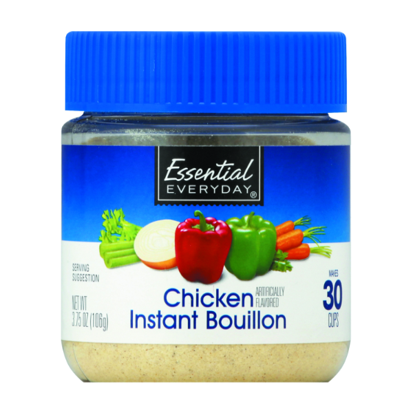 slide 1 of 1, Essential Everyday Instant Chicken Bouillon, 3.75 oz