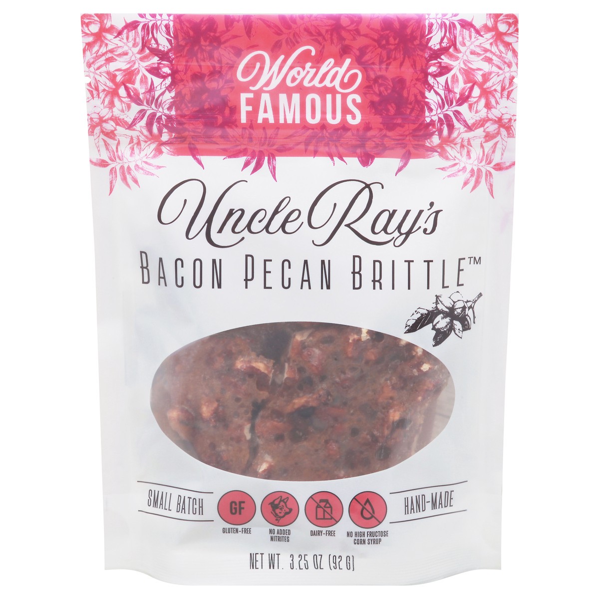 slide 10 of 14, Uncle Ray's World Famous Bacon Pecan Brittle - 3.25 oz, 3.25 oz