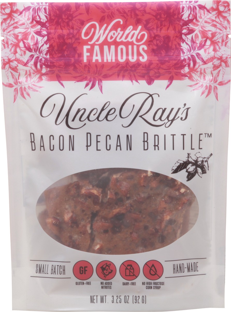 slide 6 of 14, Uncle Ray's World Famous Bacon Pecan Brittle - 3.25 oz, 3.25 oz