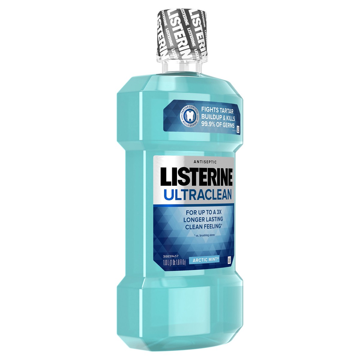 slide 6 of 7, Listerine Ultraclean Artic Mint Antiseptic Mouthwash - 33.81 fl oz, 1 liter