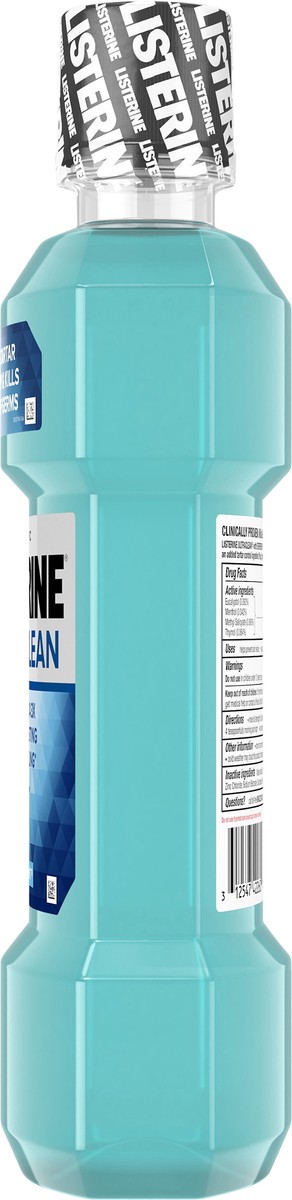 slide 5 of 7, Listerine Ultraclean Artic Mint Antiseptic Mouthwash - 33.81 fl oz, 1 liter