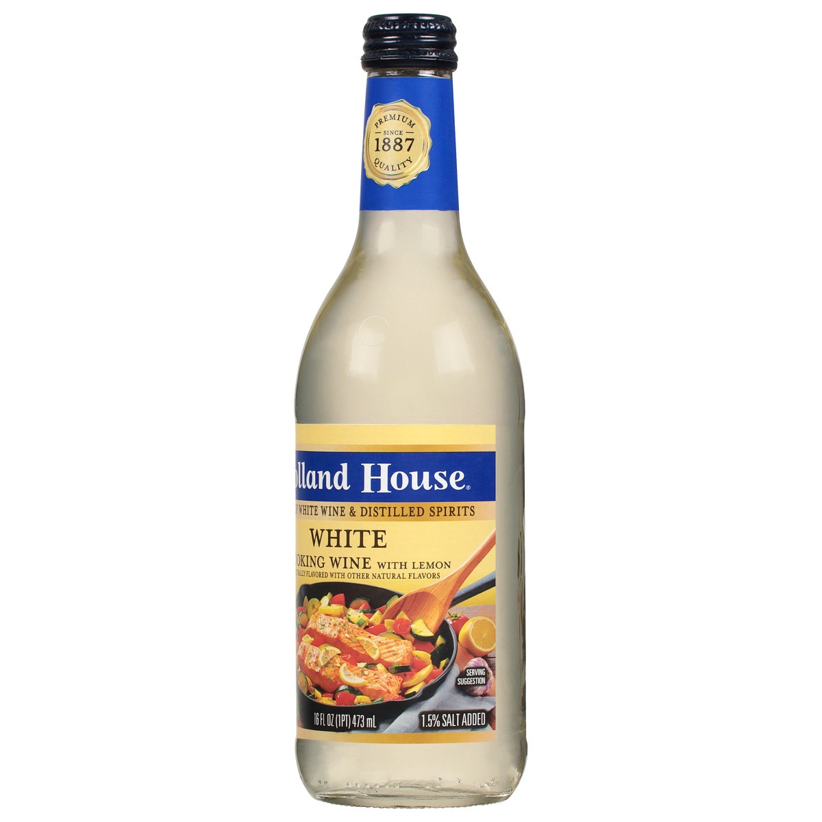 slide 11 of 11, Holland House White Lemon Cooking Wine with Lemon 16 fl oz, 16 fl oz