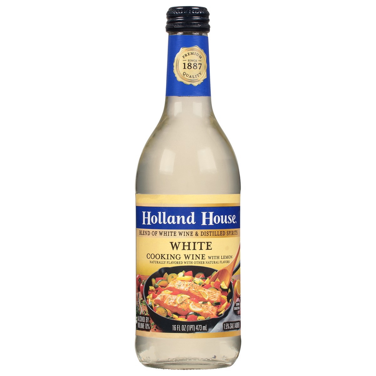 slide 2 of 11, Holland House White Lemon Cooking Wine with Lemon 16 fl oz, 16 fl oz