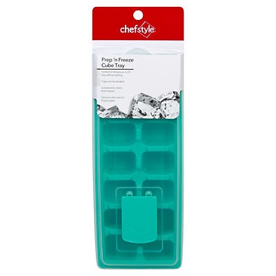 slide 1 of 1, chefstyle Ice Cube Tray Covered, 1 ct