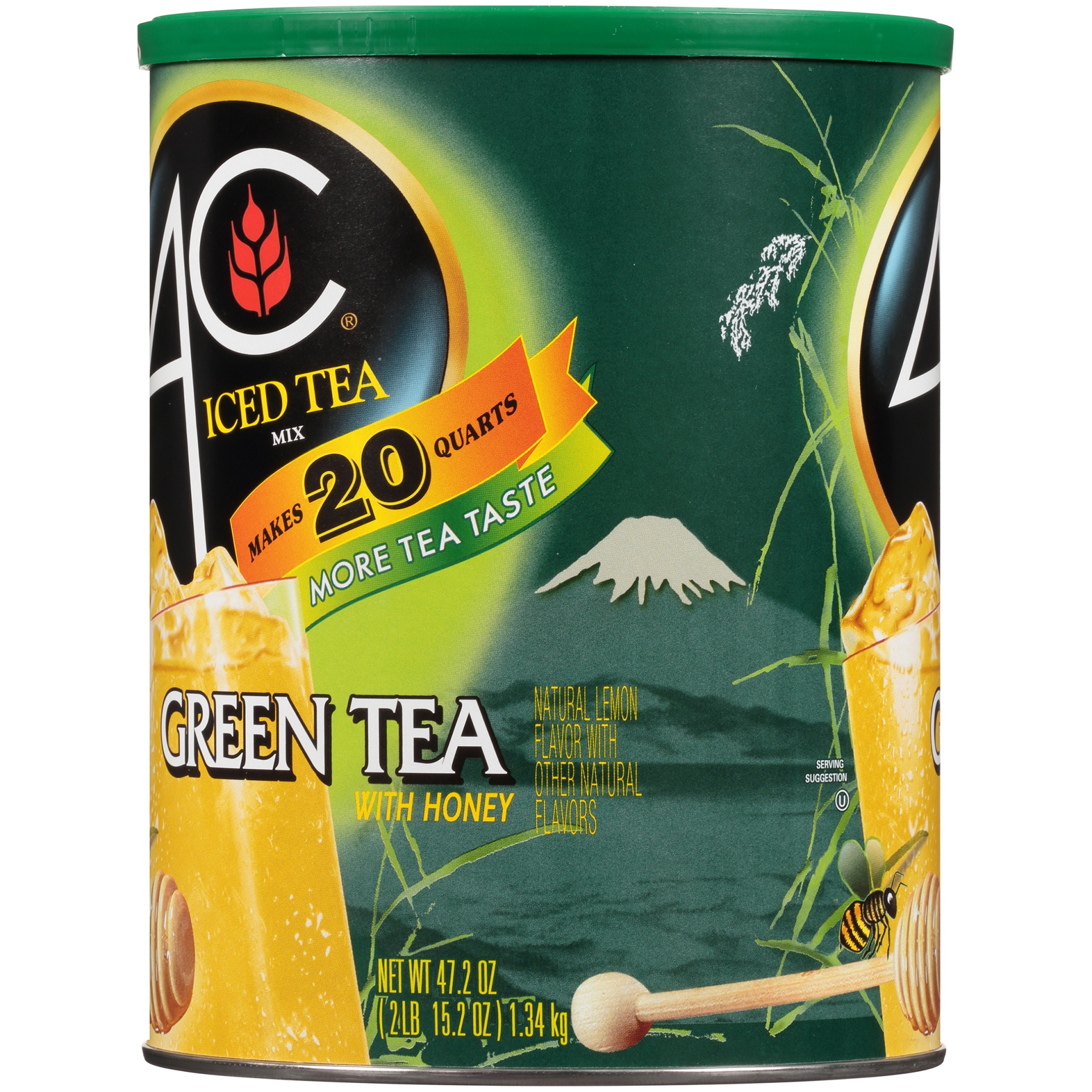 slide 4 of 8, 4C Antioxidant Green Tea Iced Tea Mix, 53 oz