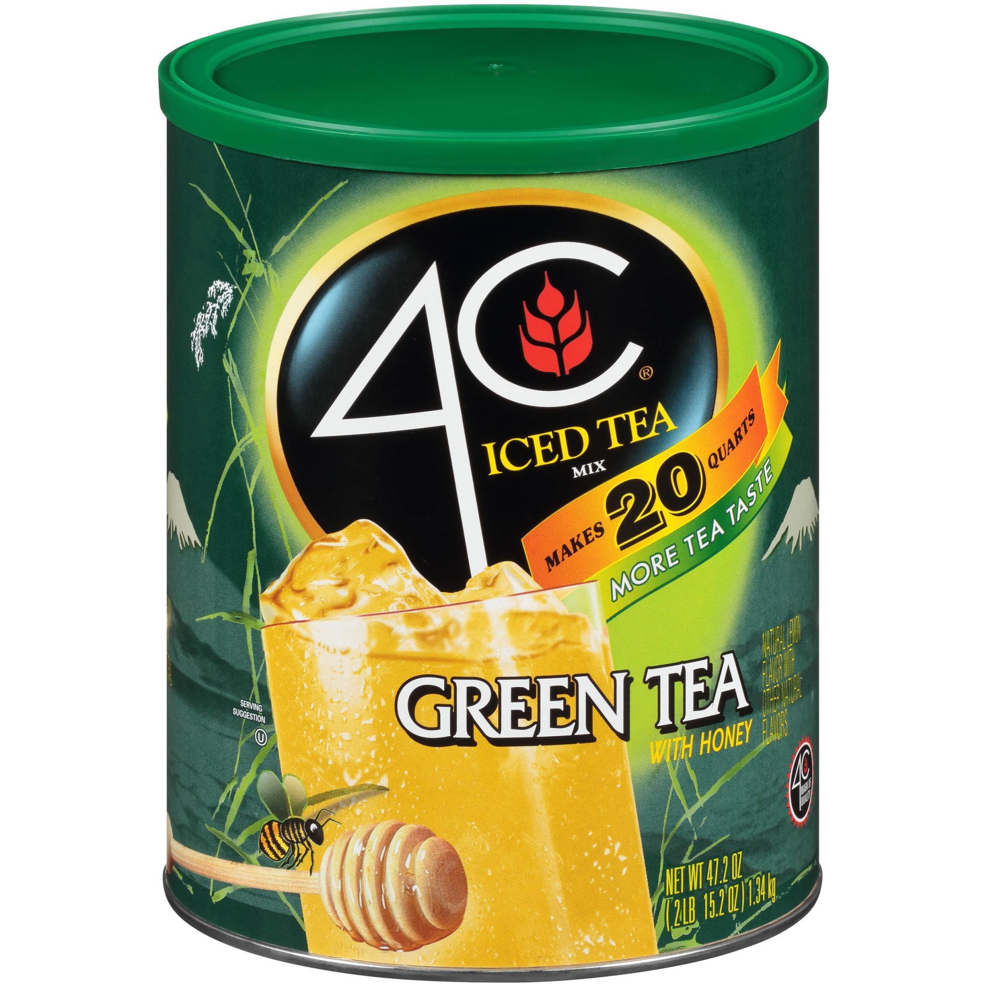 slide 1 of 8, 4C Antioxidant Green Tea Iced Tea Mix, 53 oz