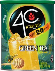 4C Green Tea with Honey Iced Tea Mix - 47.20 oz