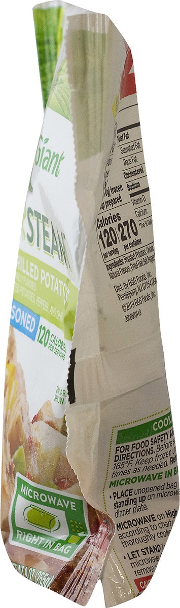 slide 4 of 6, Green Giant Simply Steam™ Seasoned Backyard Grilled Potatoes 9 oz. Bag, 9 oz