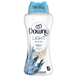 Downy Light Laundry Scent Booster Beads, Ocean Mist Scent, 24 OZ, In-wash fabric beads designed to be gentle with a light boost of scent, No Heavy Perfumes