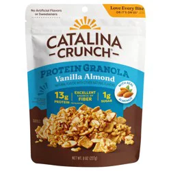 Catalina Crunch Protein Granola, Vanilla Almond, 8 oz