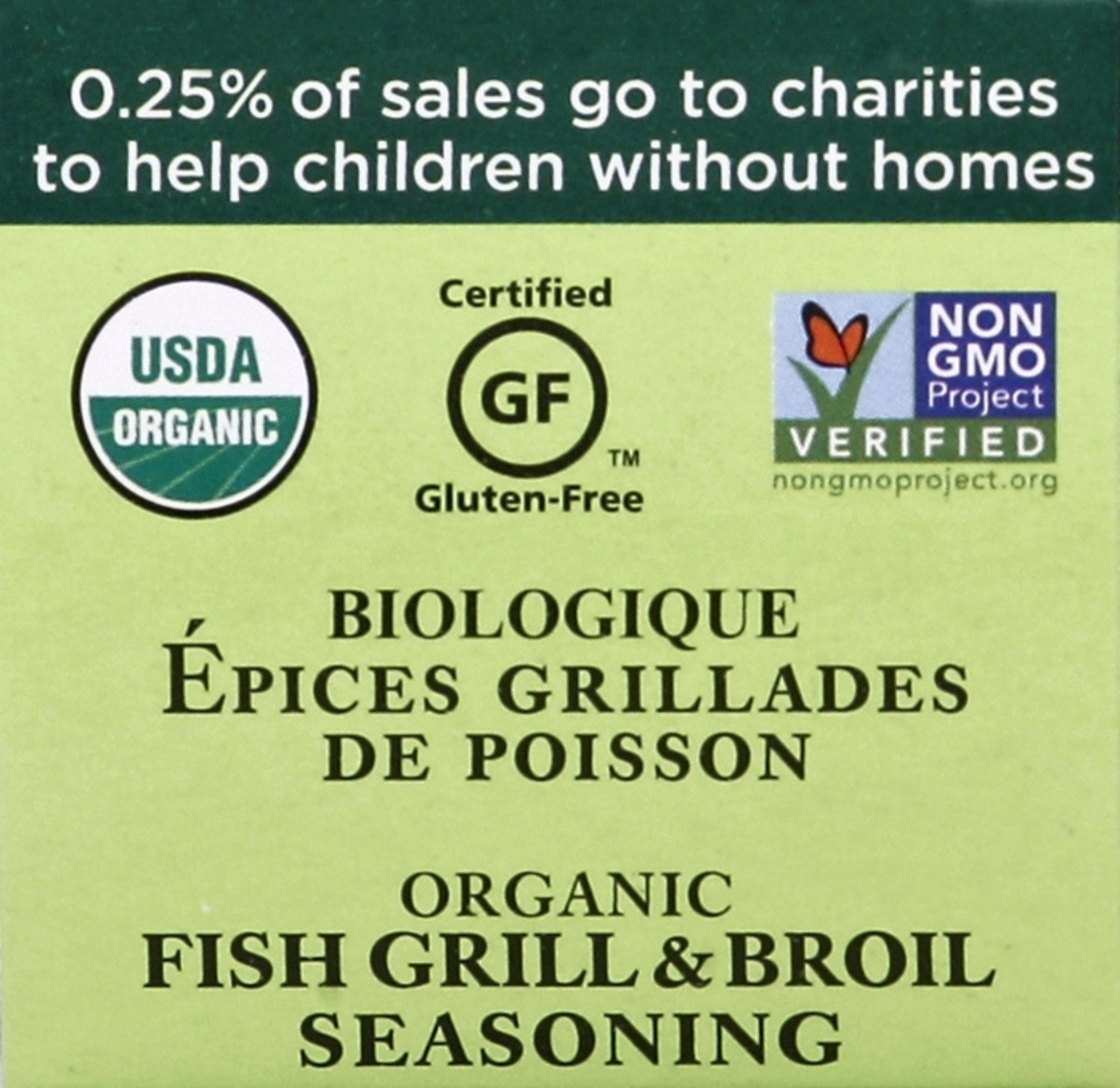 slide 4 of 4, Spicely Organic Spices Fish Grill & Broil Seasoning, 0.4 oz