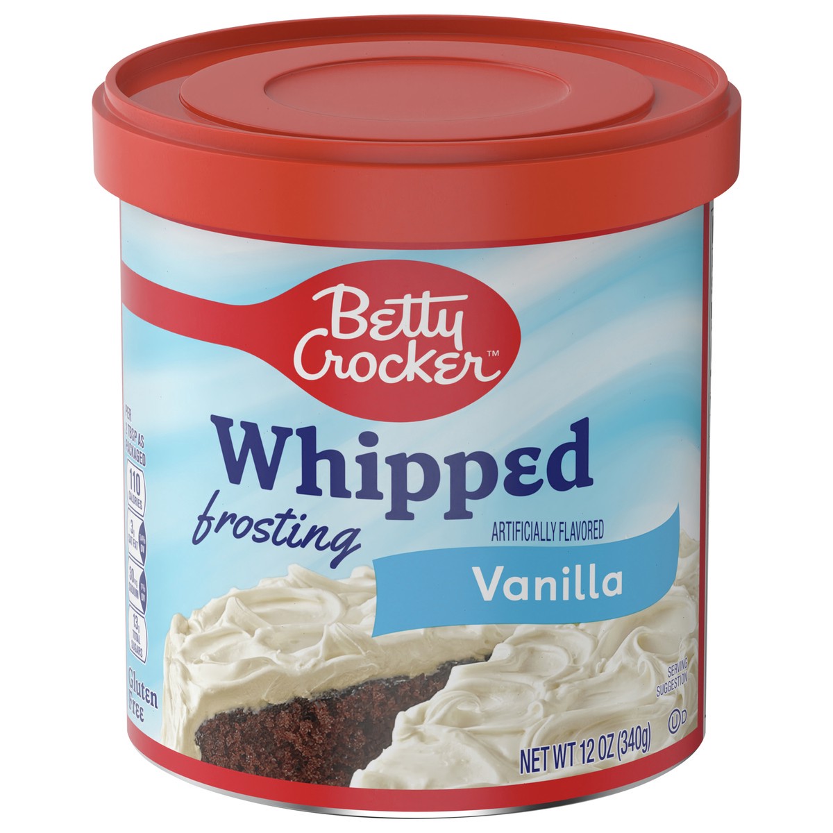 slide 1 of 8, Betty Crocker Gluten Free Whipped Vanilla Frosting, 12 oz, 12 oz