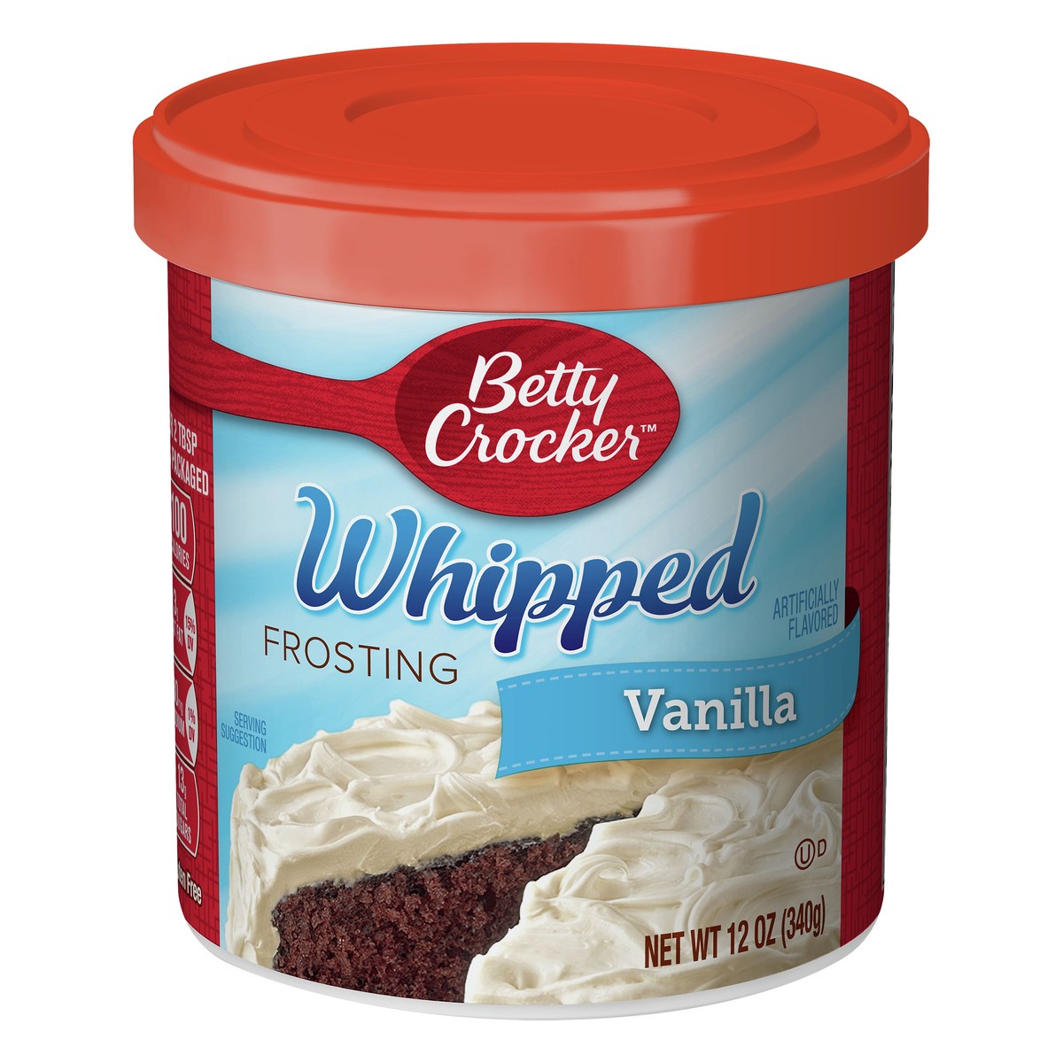 slide 1 of 1, Betty Crocker Whipped Vanilla Frosting 12 oz, 12 oz