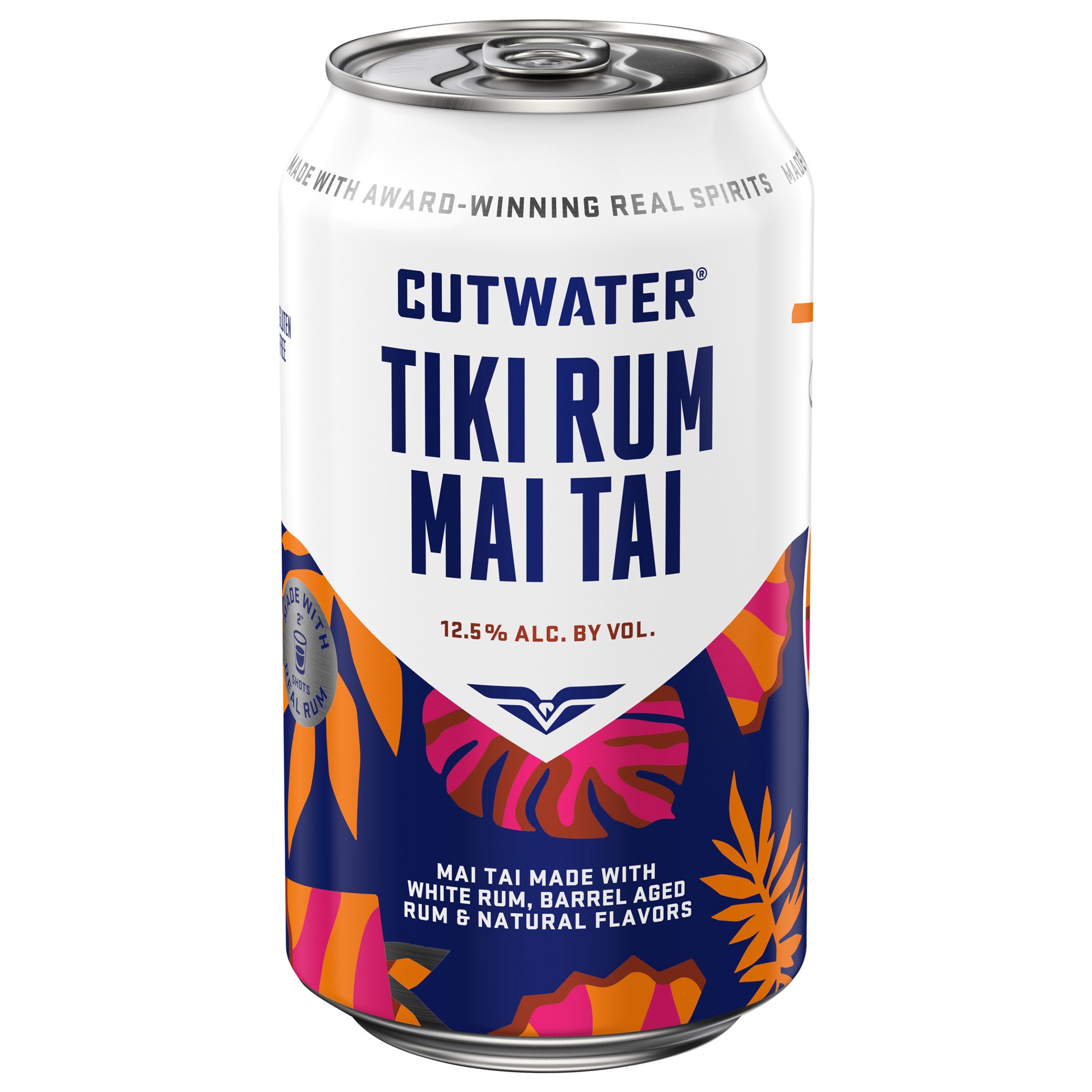 slide 2 of 2, Cutwater Spirits Tiki Rum Mai Tai 355 ml, 72 fl oz