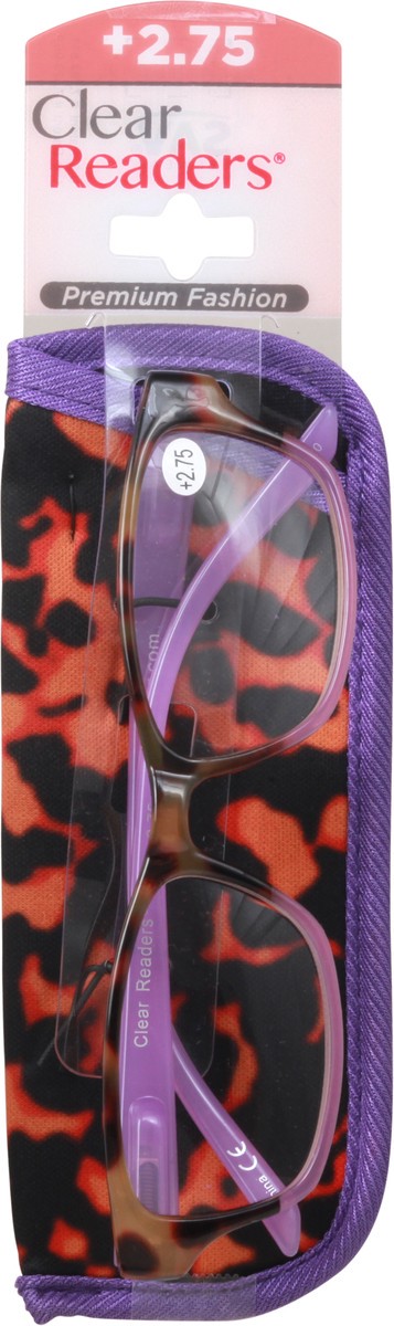 slide 5 of 9, Clear Readers Premium Fashion +2.75 Eyeglasses Card 1 ea Card, 1 ct