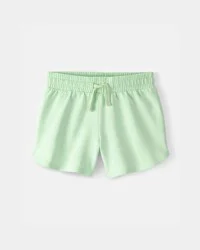Carter's Girls French Terry Shorts - Green - Size 10
