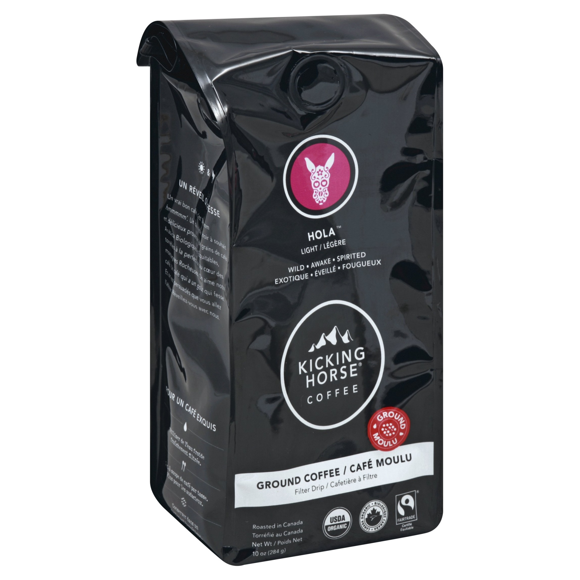 Kicking Horse Coffee Hola Light Roast Ground Coffee 10 oz Shipt